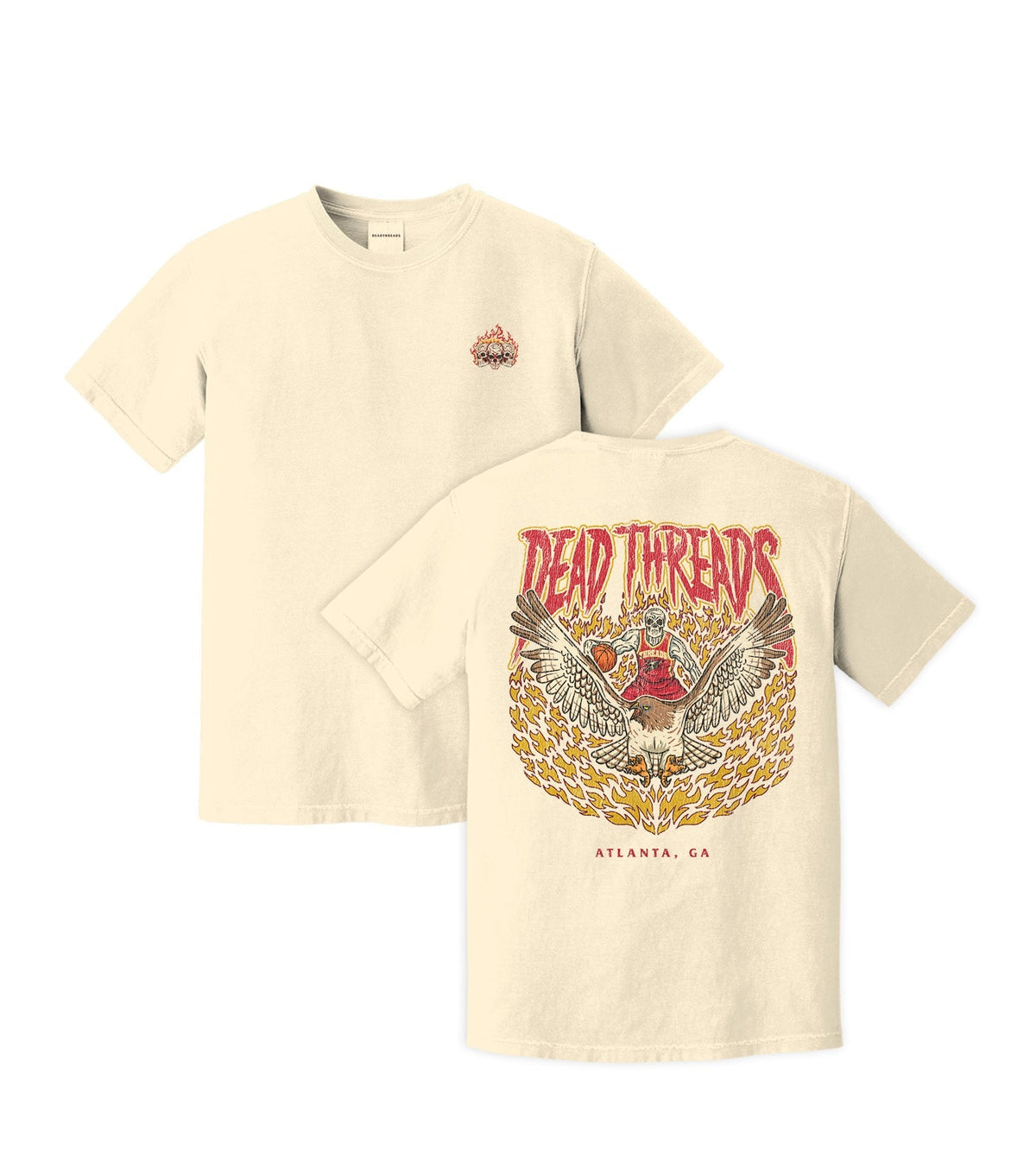 ATLANTA BASKETBALL - “3 SKULL” PREMIUM T-SHIRT product image 10
