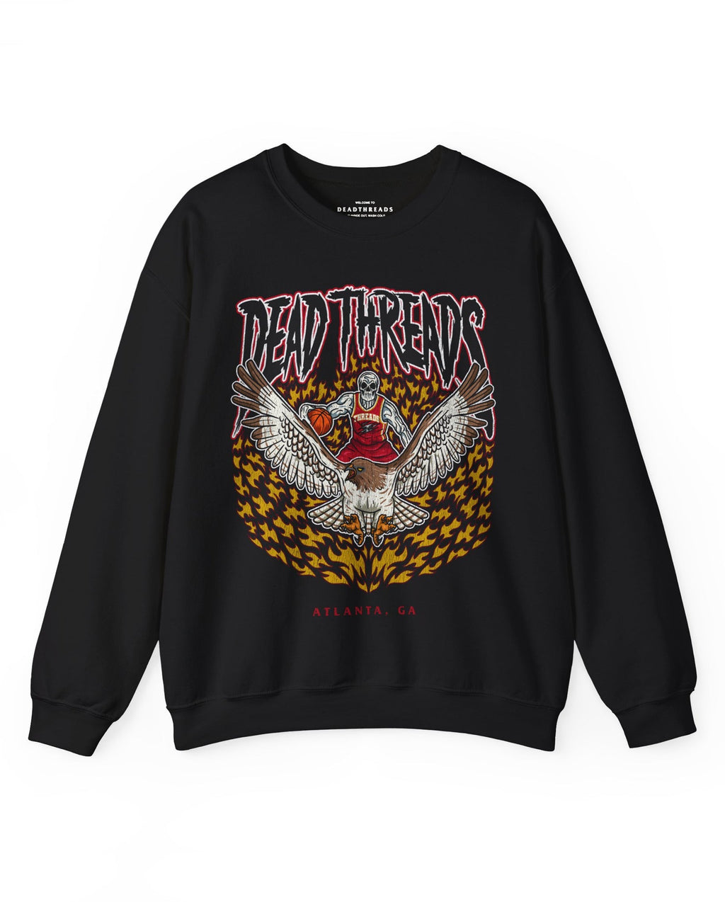 ATLANTA BASKETBALL - CREWNECK SWEATSHIRT product image 1