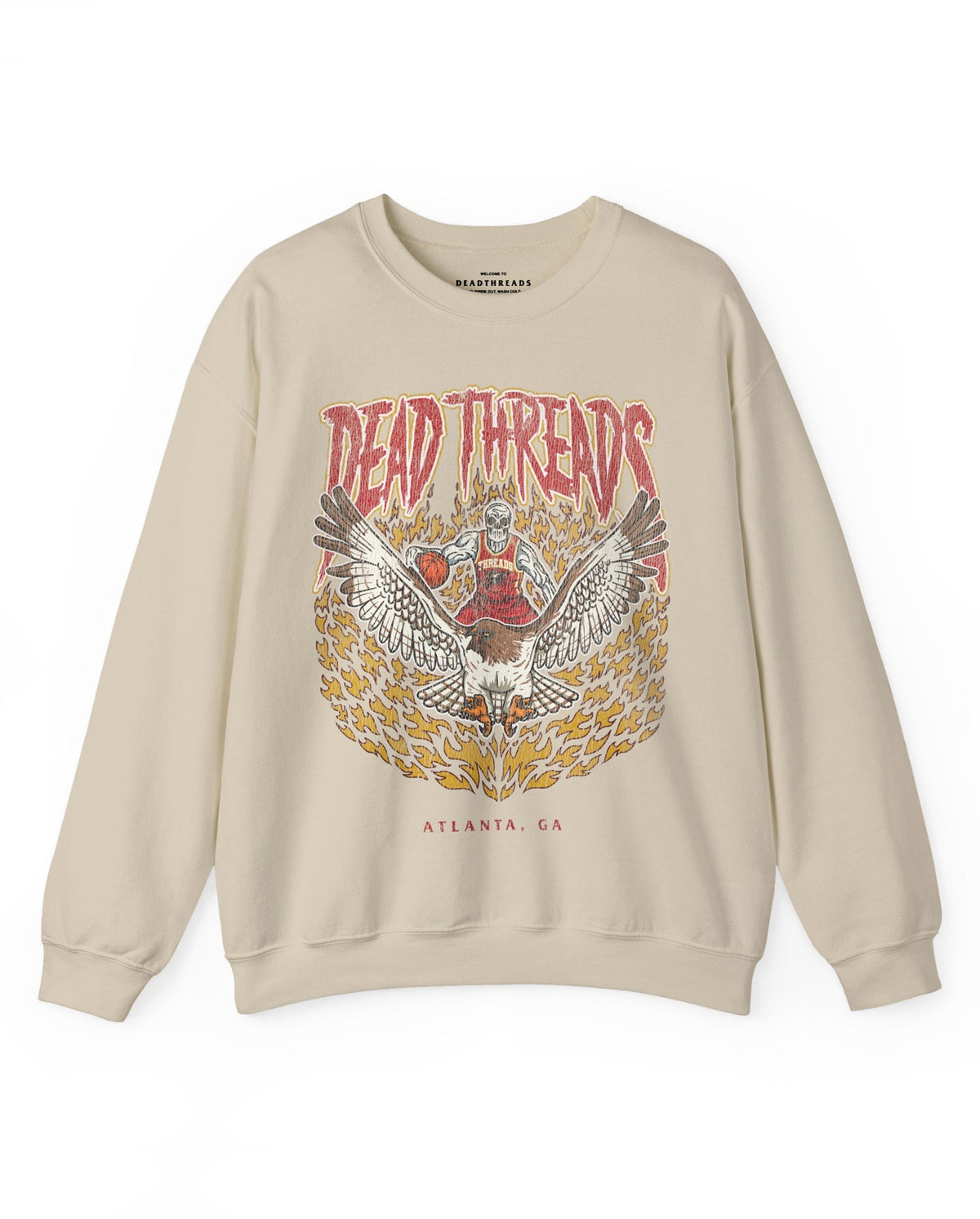 ATLANTA BASKETBALL - CREWNECK SWEATSHIRT product image 5