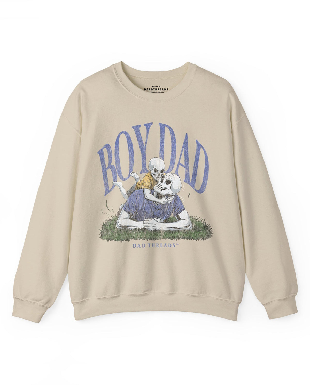 BOY DAD v1 (SOLO PROJECT) - CREWNECK SWEATSHIRT product image 4