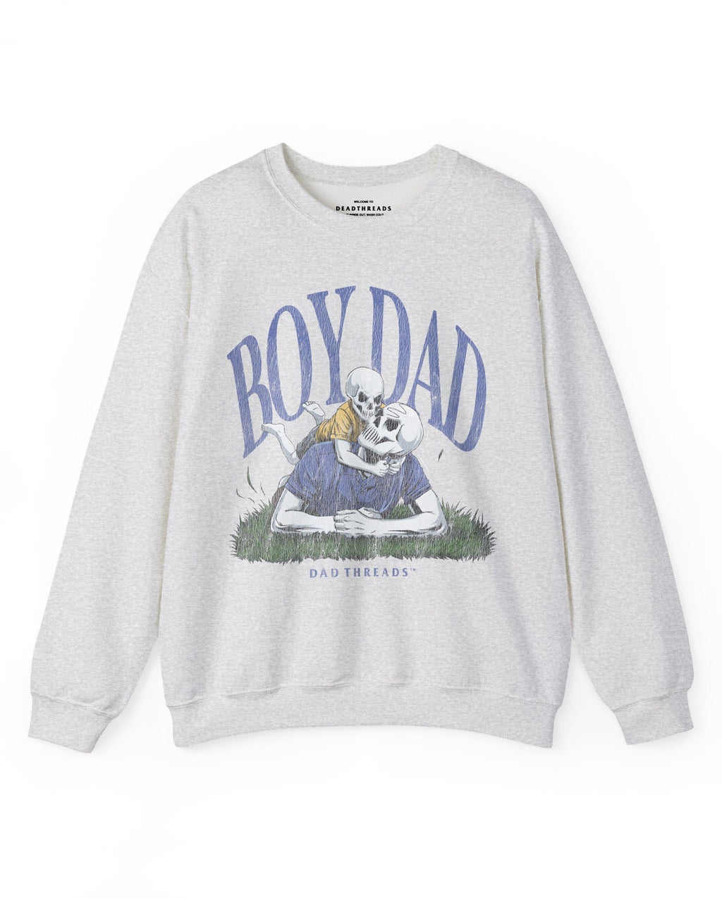BOY DAD v1 (SOLO PROJECT) - CREWNECK SWEATSHIRT product image 5