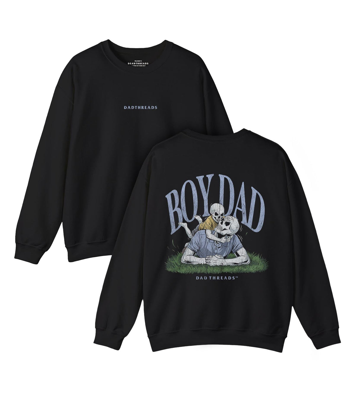 BOY DAD v1 (SOLO PROJECT) - “DT ESSENTIAL" CREWNECK product image 3