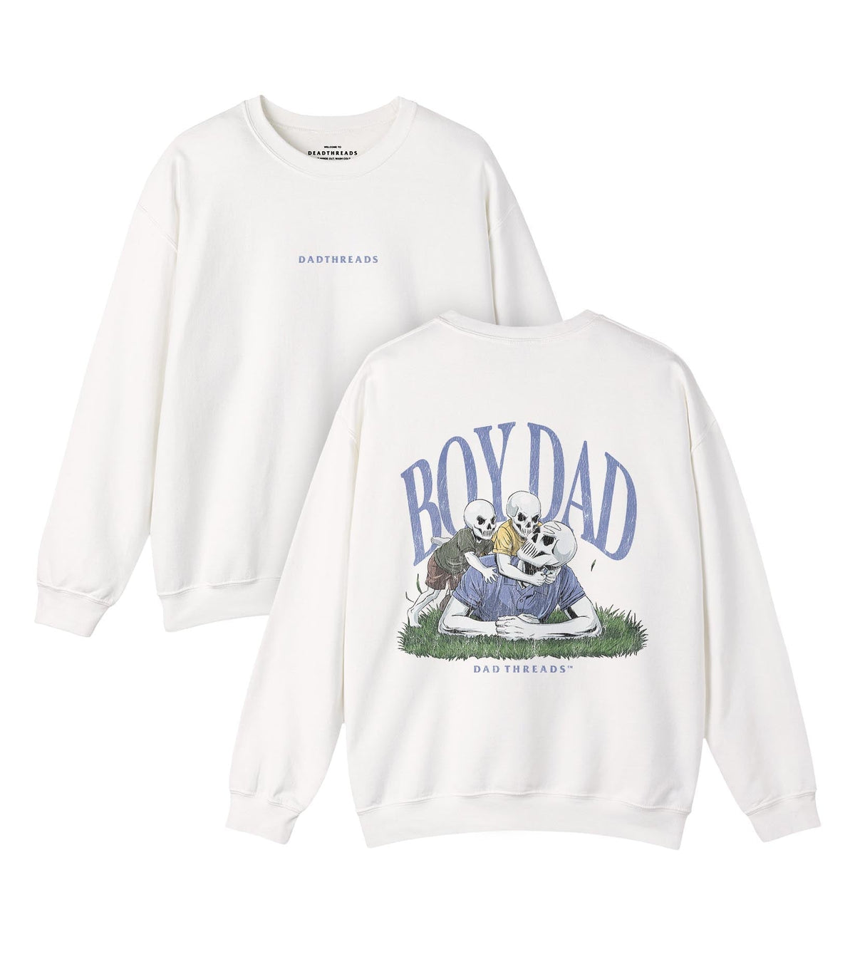 BOY DAD v2 (DYNAMIC DUO) - “DT ESSENTIAL" CREWNECK product image 2