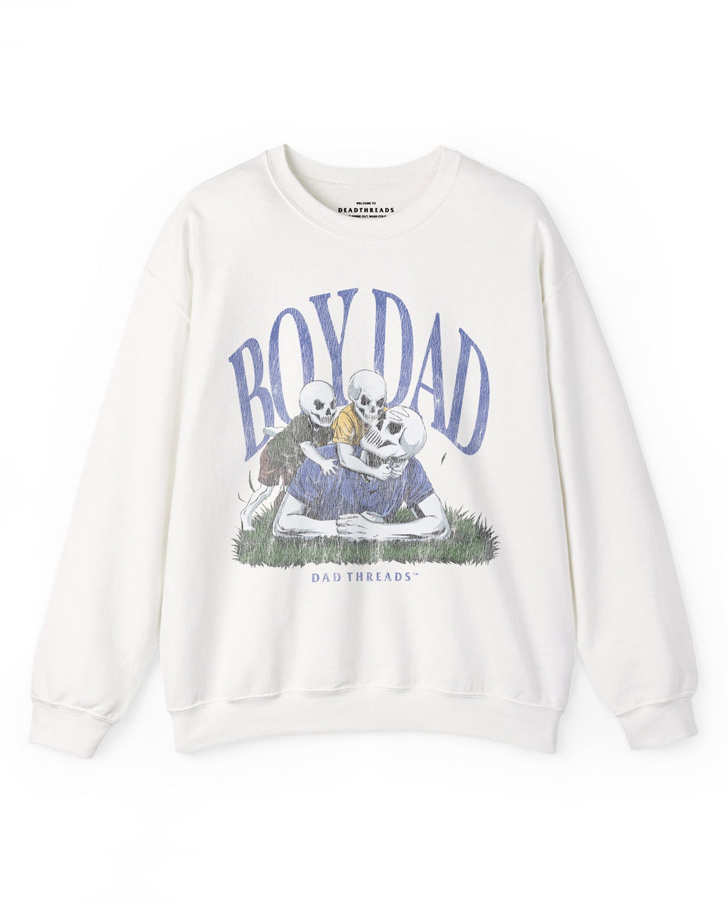 BOY DAD v2 (DYNAMIC DUO) - CREWNECK SWEATSHIRT product image 2