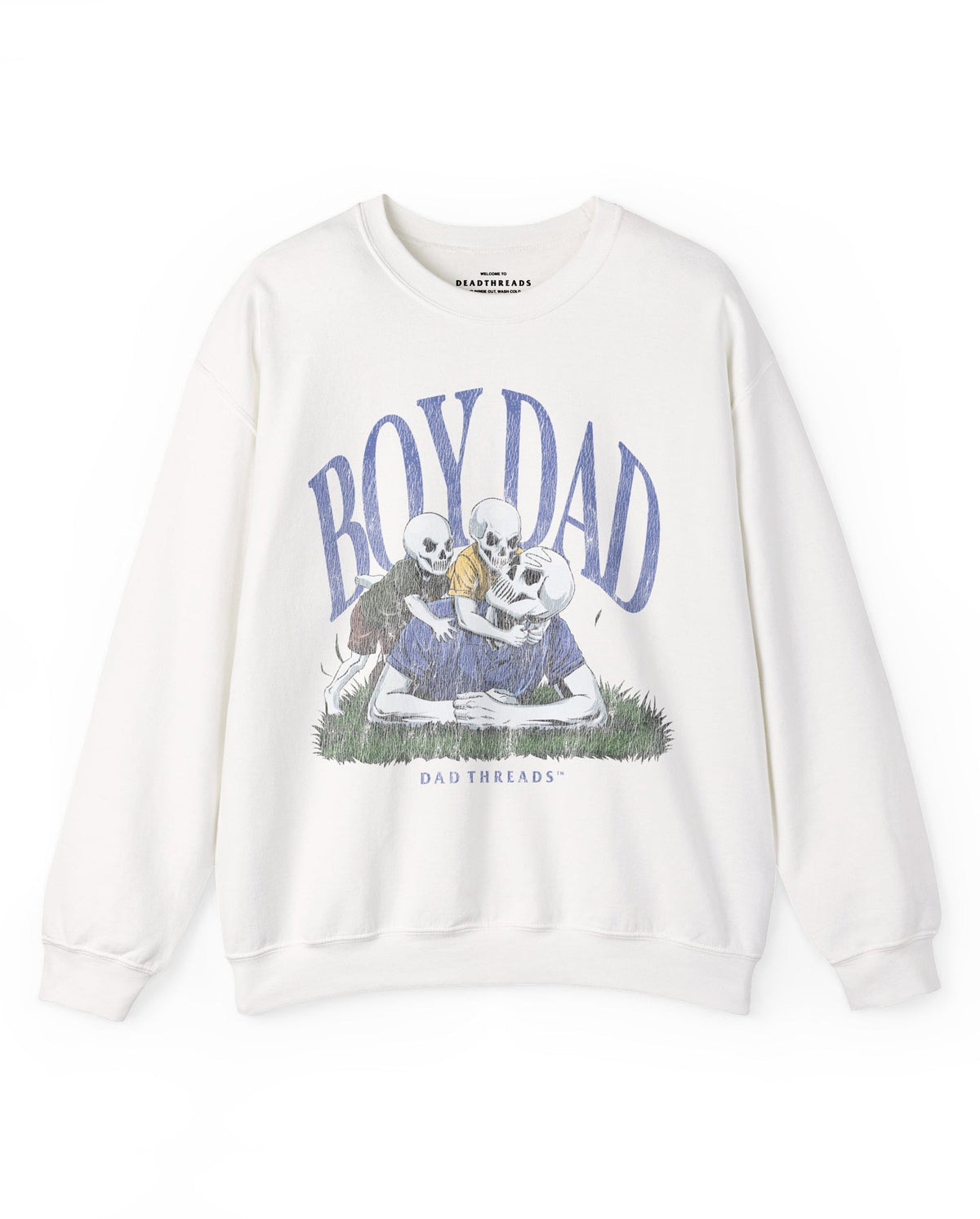 BOY DAD v2 (DYNAMIC DUO) - CREWNECK SWEATSHIRT product image 2