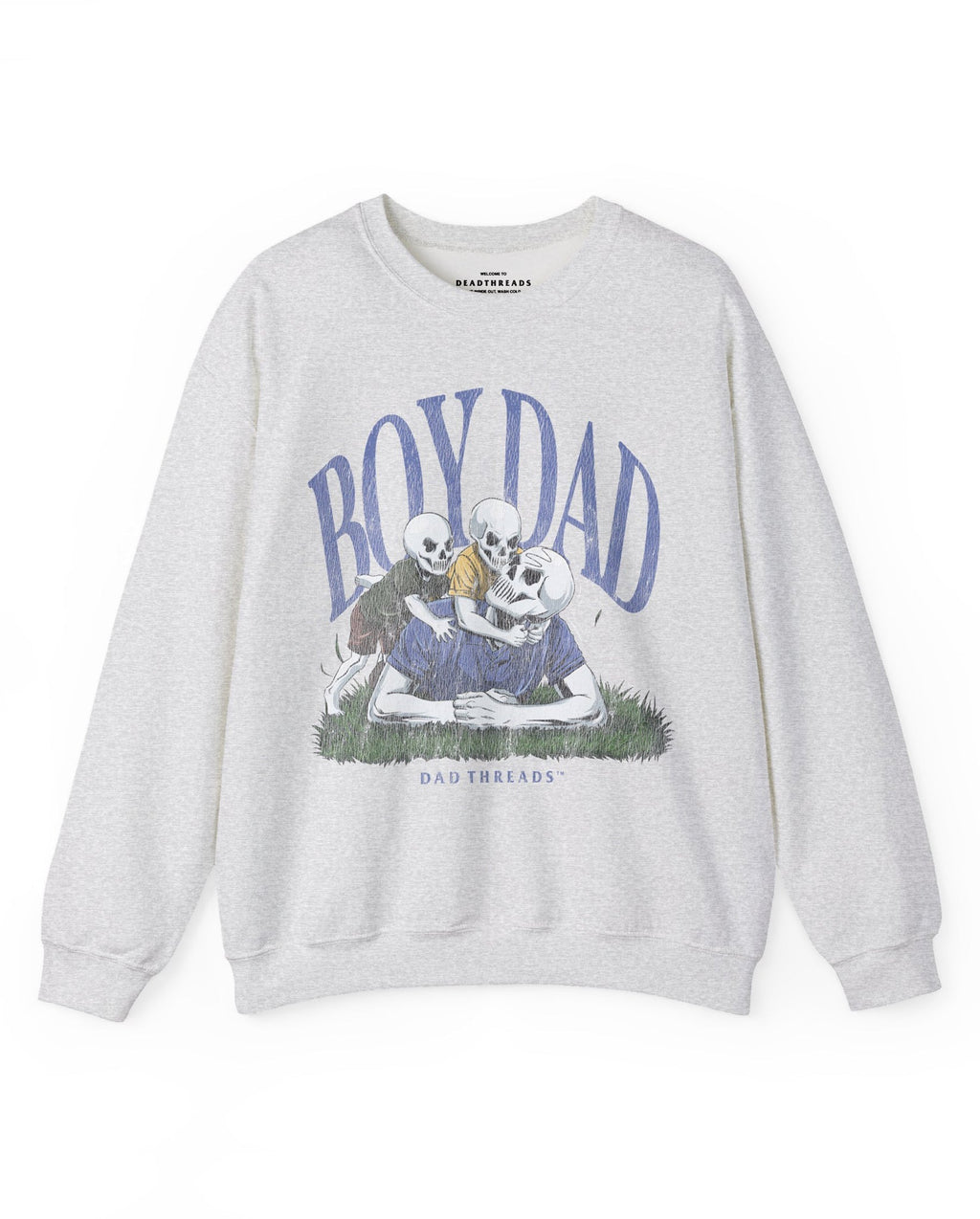 BOY DAD v2 (DYNAMIC DUO) - CREWNECK SWEATSHIRT product image 5