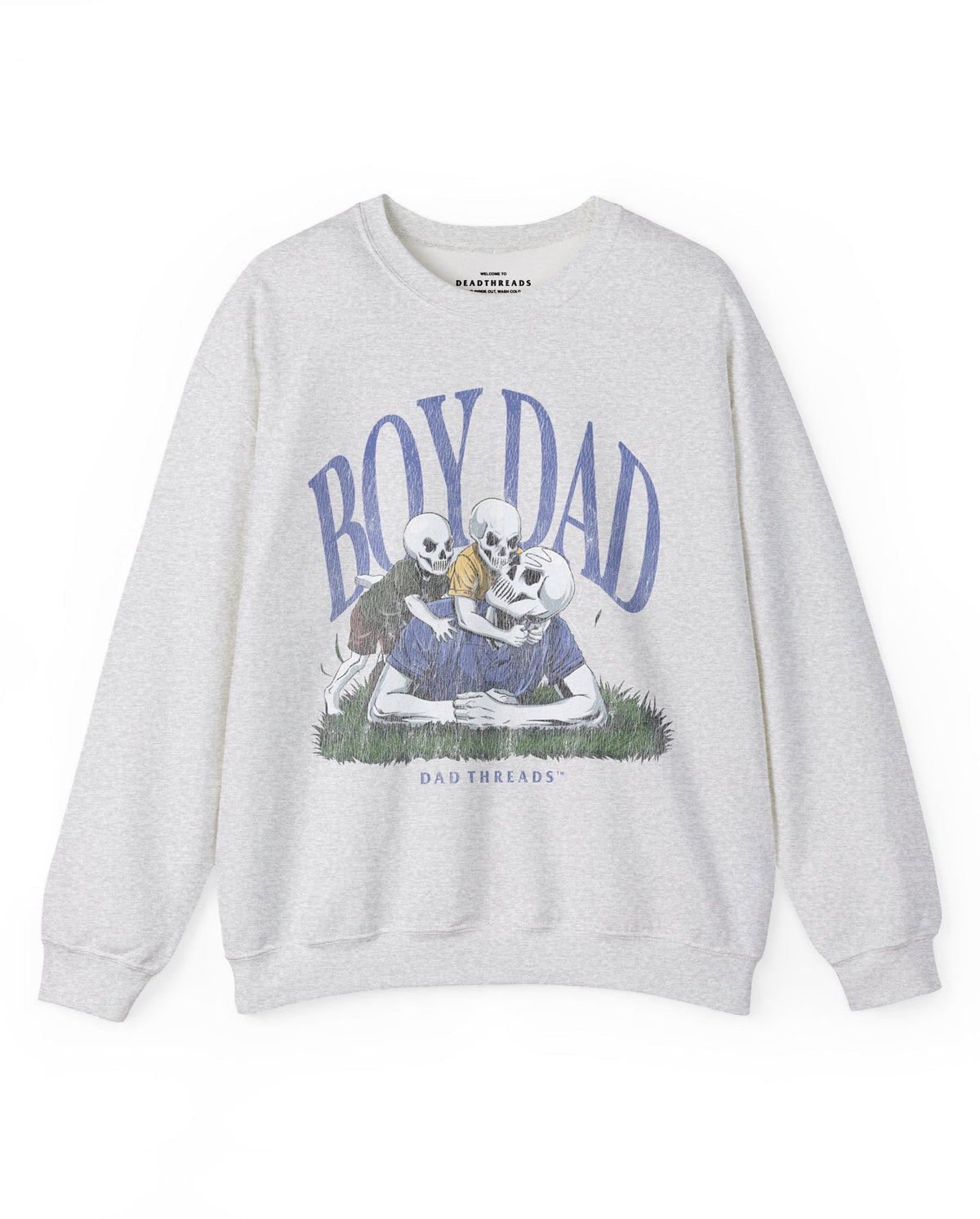 BOY DAD v2 (DYNAMIC DUO) - CREWNECK SWEATSHIRT product image 5