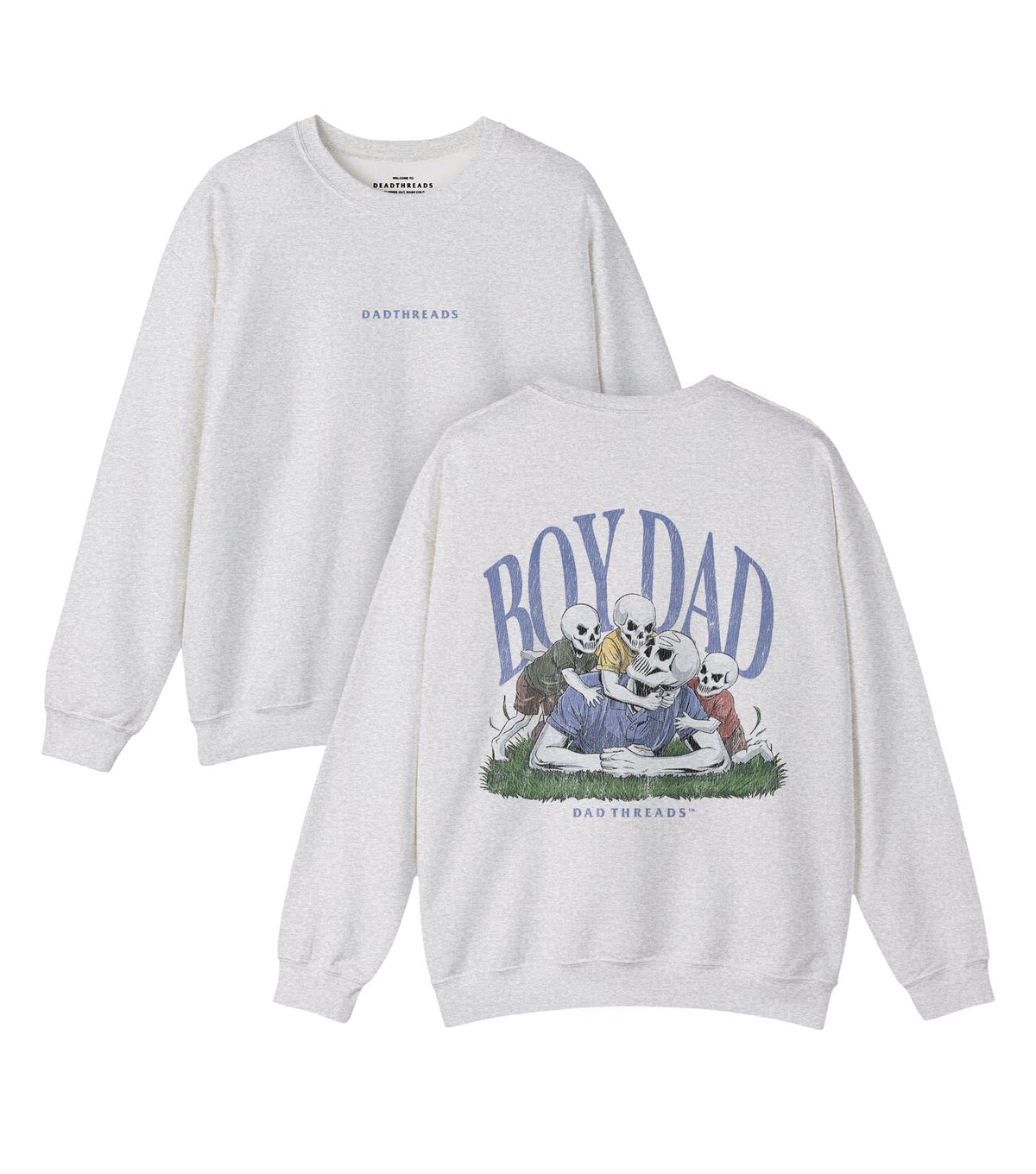 BOY DAD v3 (FULL HOUSE) - “DT ESSENTIAL" CREWNECK SWEATSHIRT product image 4