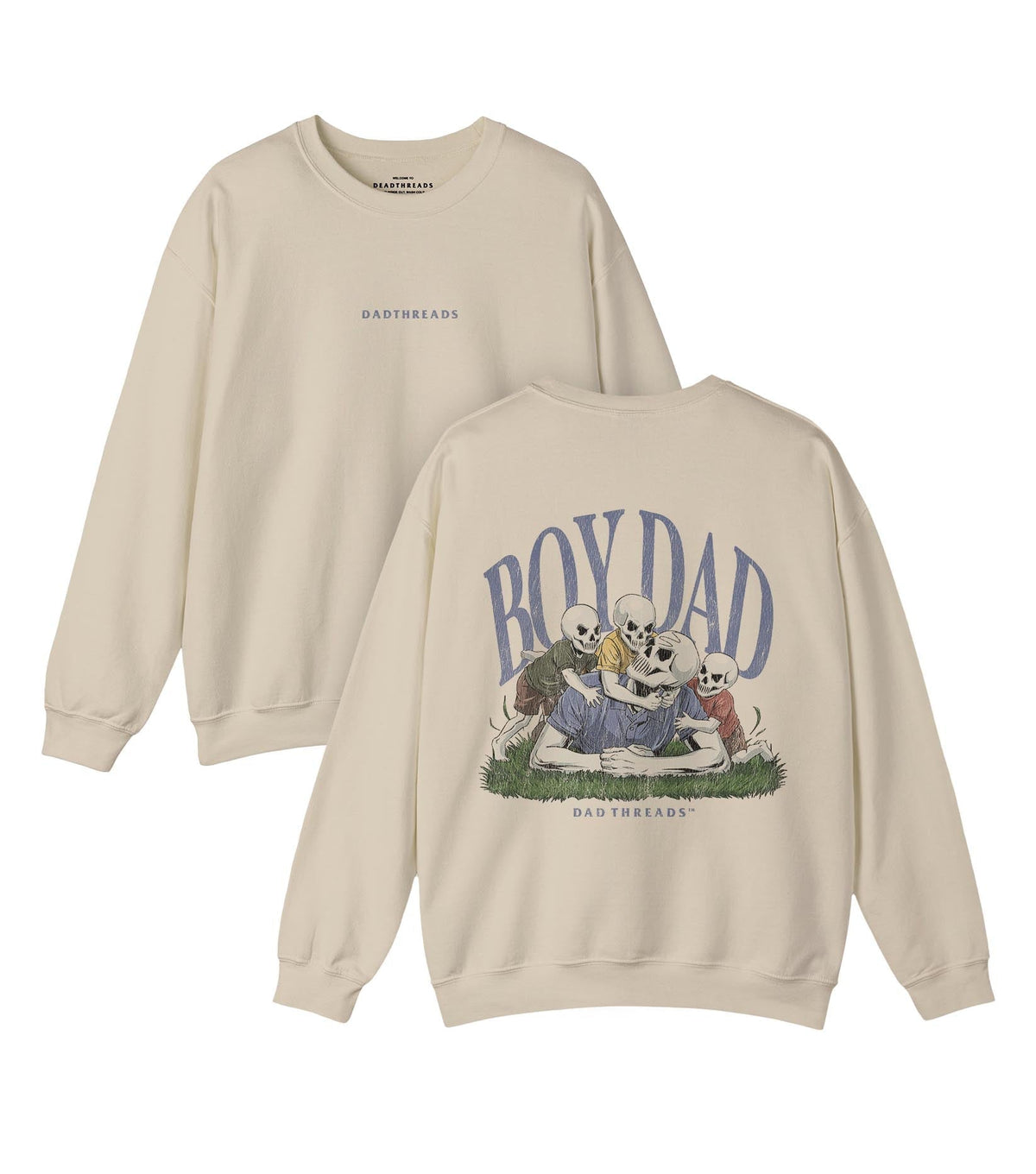 BOY DAD v3 (FULL HOUSE) - “DT ESSENTIAL" CREWNECK SWEATSHIRT product image 3