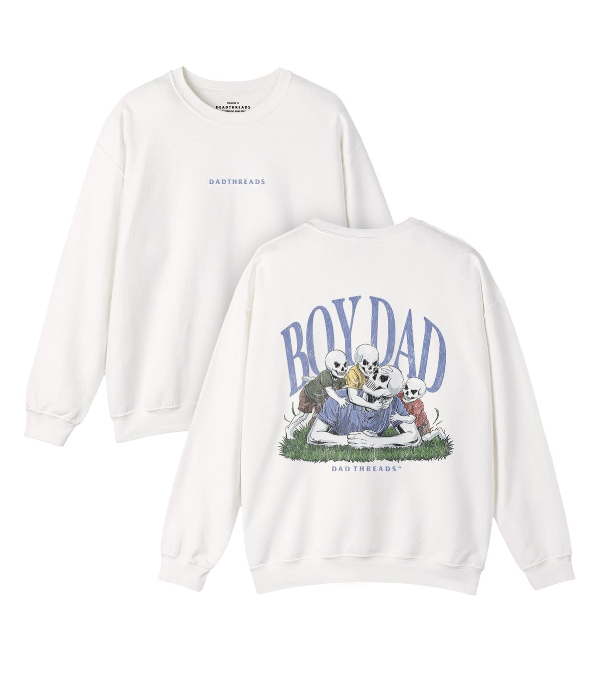 BOY DAD v3 (FULL HOUSE) - “DT ESSENTIAL" CREWNECK SWEATSHIRT product image 2
