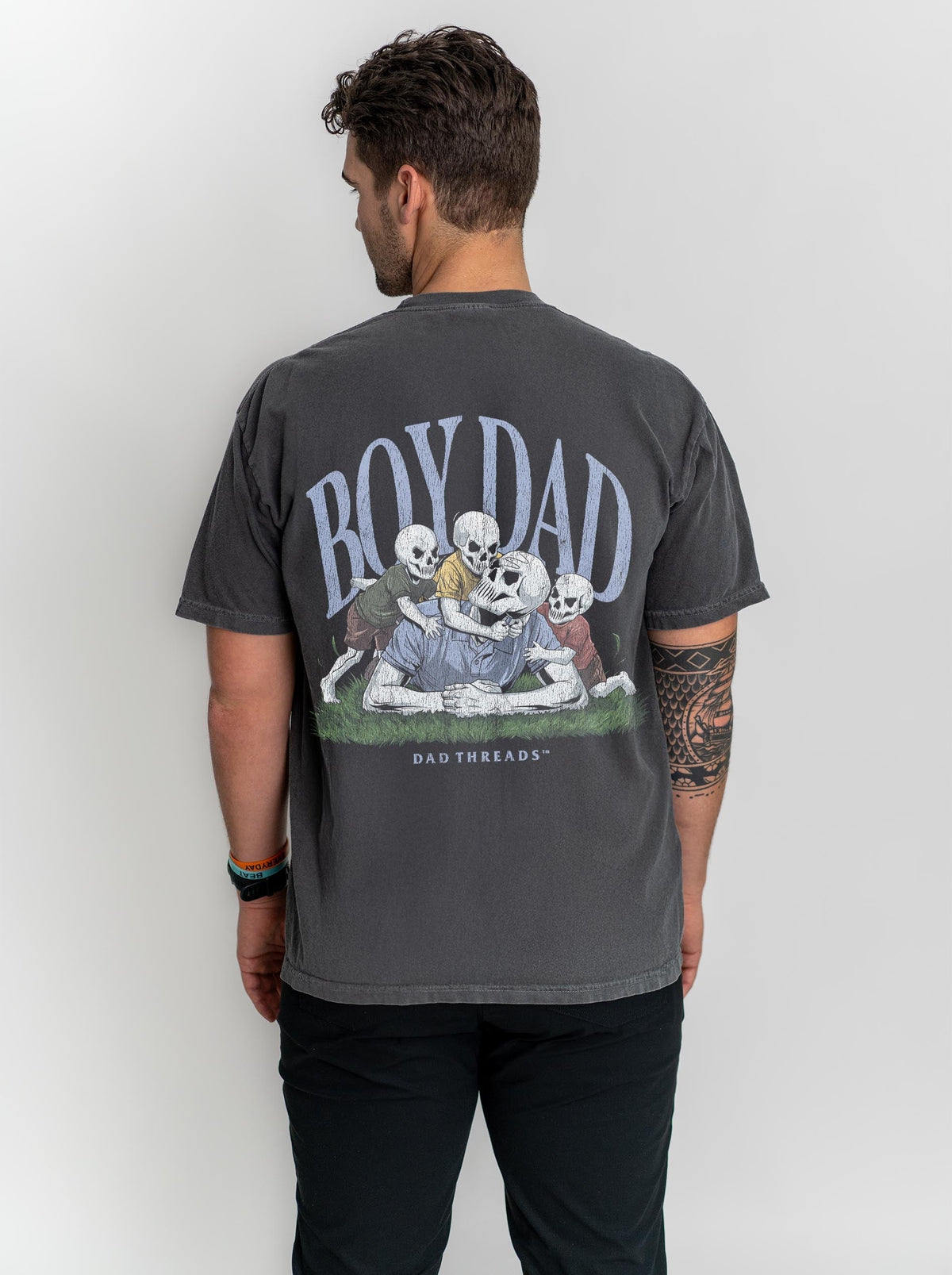 BOY DAD v3 (FULL HOUSE) - “DT ESSENTIAL" PREMIUM T-SHIRT product image 3