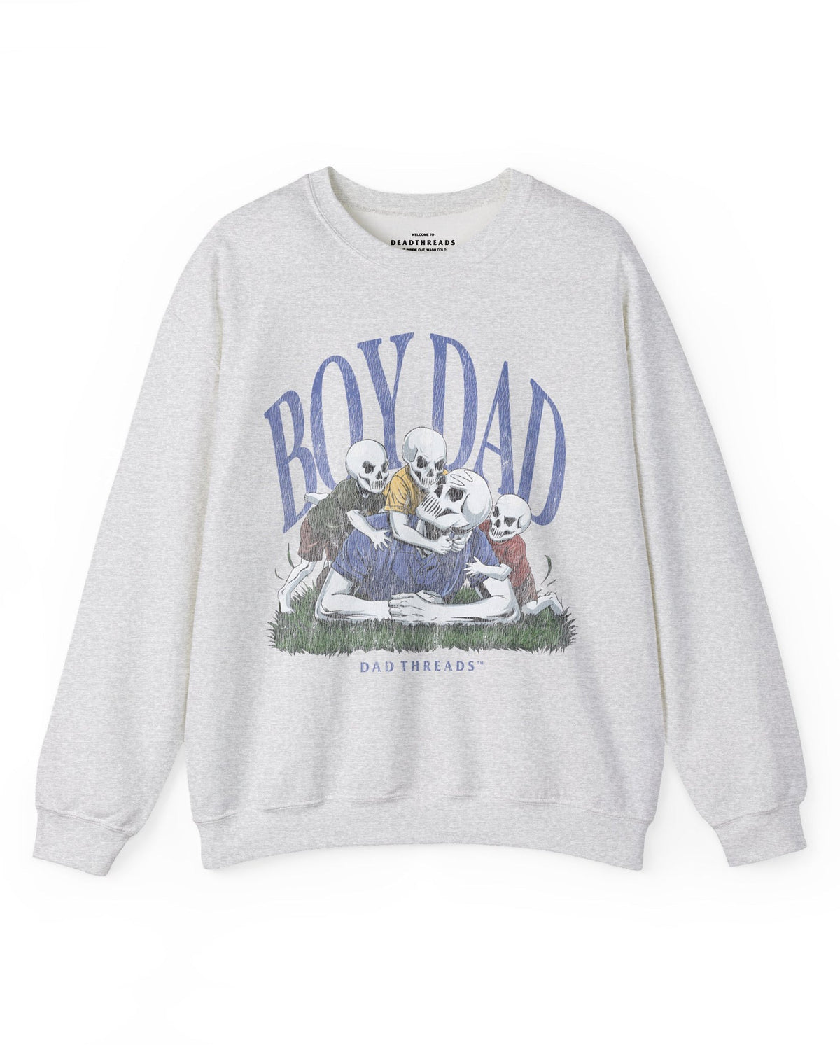 BOY DAD v3 (FULL HOUSE) - CREWNECK SWEATSHIRT product image 5