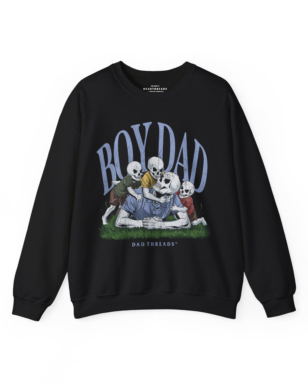 BOY DAD v3 (FULL HOUSE) - CREWNECK SWEATSHIRT product image 1