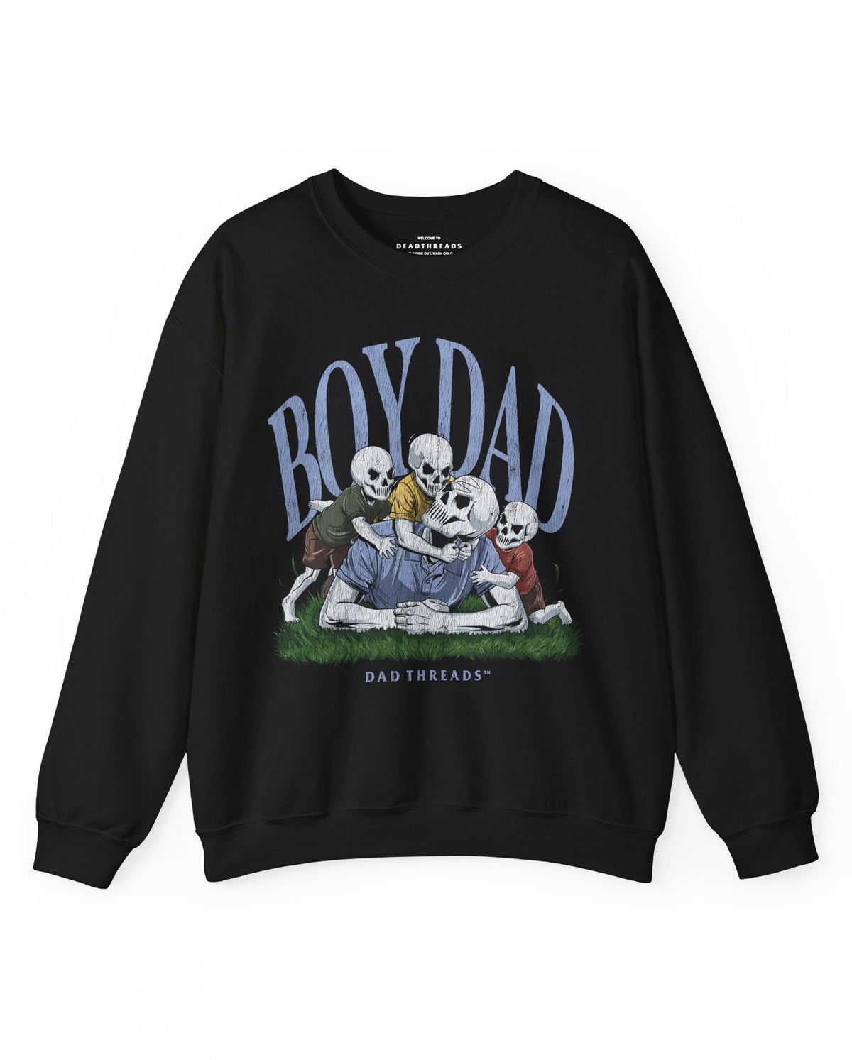 BOY DAD v3 (FULL HOUSE) - CREWNECK SWEATSHIRT product image 1