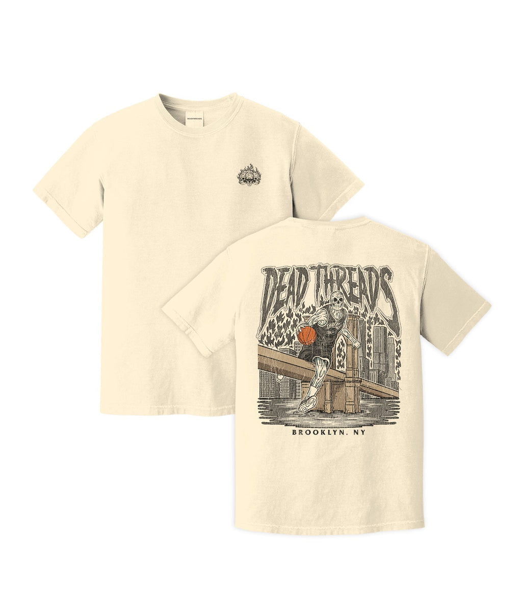 BROOKLYN BASKETBALL - “3 SKULL” PREMIUM T-SHIRT product image 10