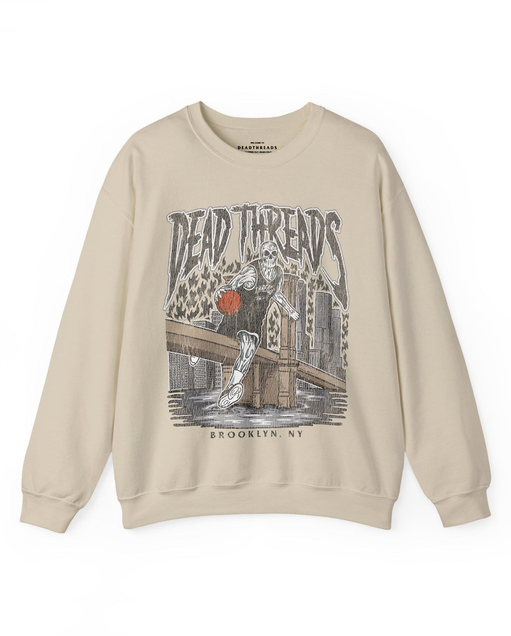 BROOKLYN BASKETBALL - CREWNECK SWEATSHIRT product image 5