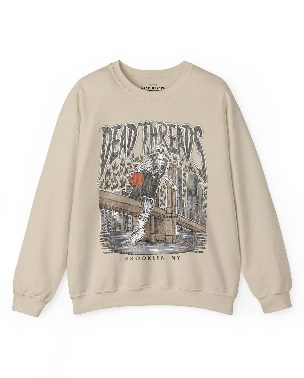 BROOKLYN BASKETBALL - CREWNECK SWEATSHIRT product image 5