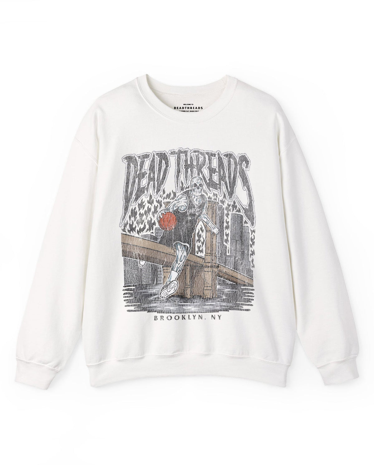 BROOKLYN BASKETBALL - CREWNECK SWEATSHIRT product image 3