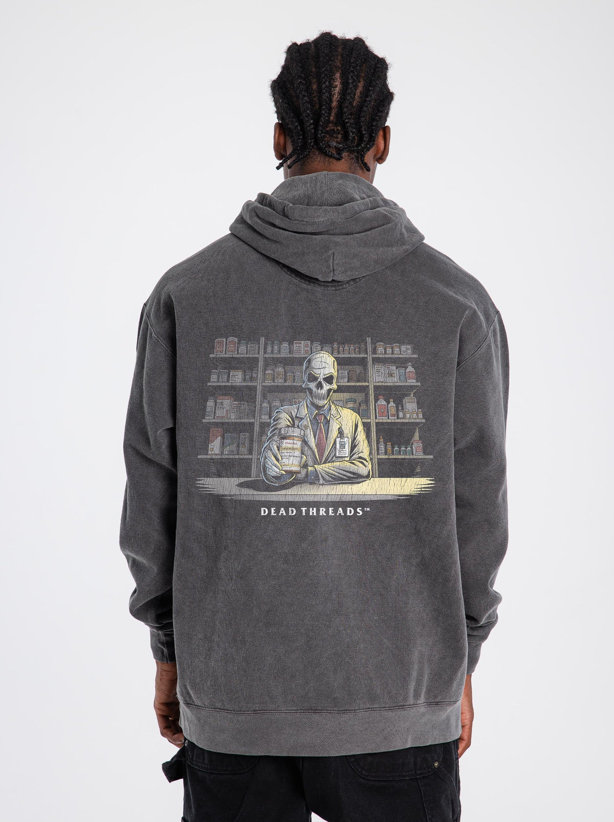 CRYPTS & SCRIPTS (PHARMACIST, MALE) - “DT ESSENTIAL" HOODIE product image 3