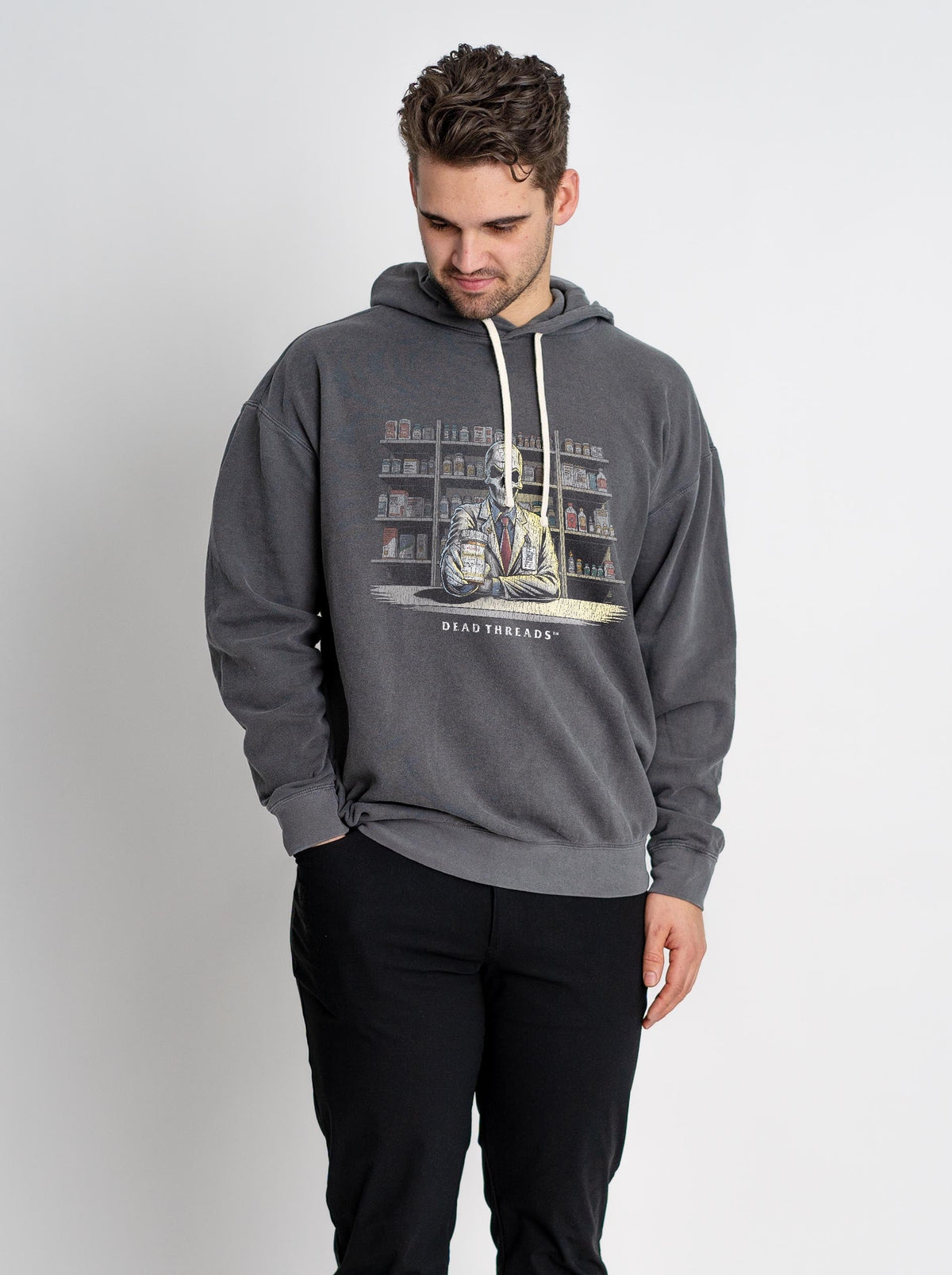 CRYPTS & SCRIPTS (PHARMACIST, MALE) - LIGHTWEIGHT HOODIE product image 2