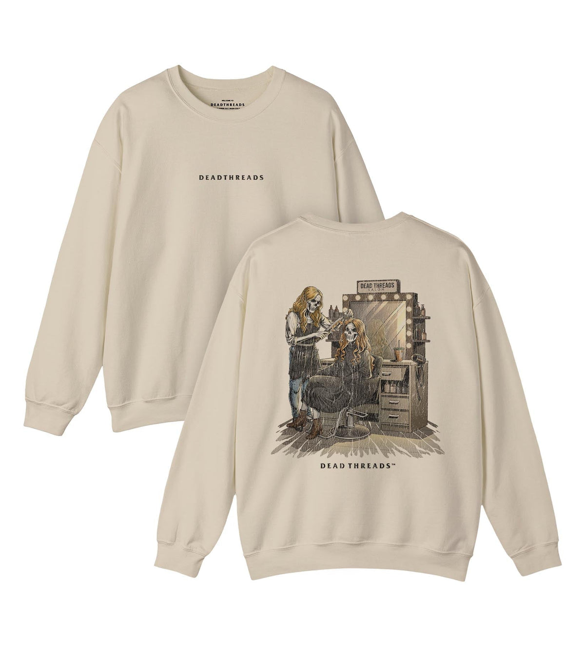 DEAD ENDS - “DT ESSENTIAL" CREWNECK SWEATSHIRT product image 3