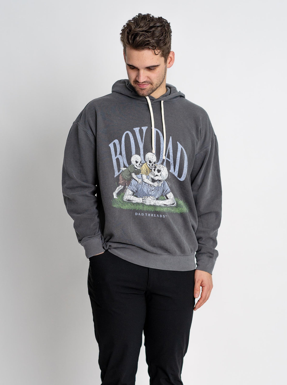 BOY DAD v2 (DYNAMIC DUO) - LIGHTWEIGHT HOODIE product image 2