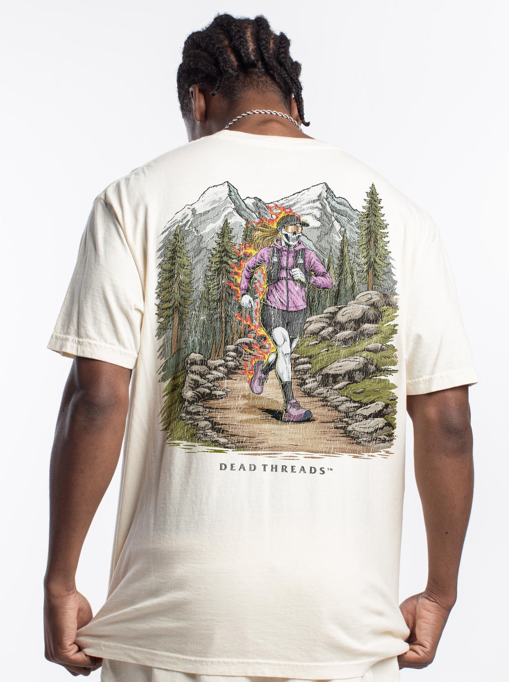 ENTRAIL RUN (FEMALE) - “3 SKULL” PREMIUM T-SHIRT product image 13