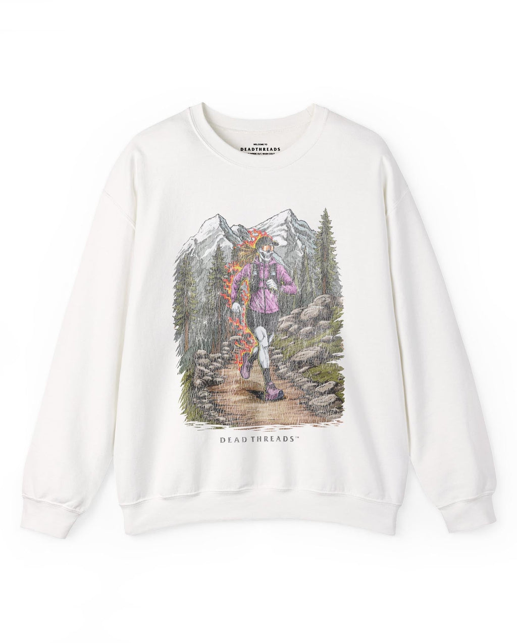 ENTRAIL RUN (FEMALE) - CREWNECK SWEATSHIRT product image 3