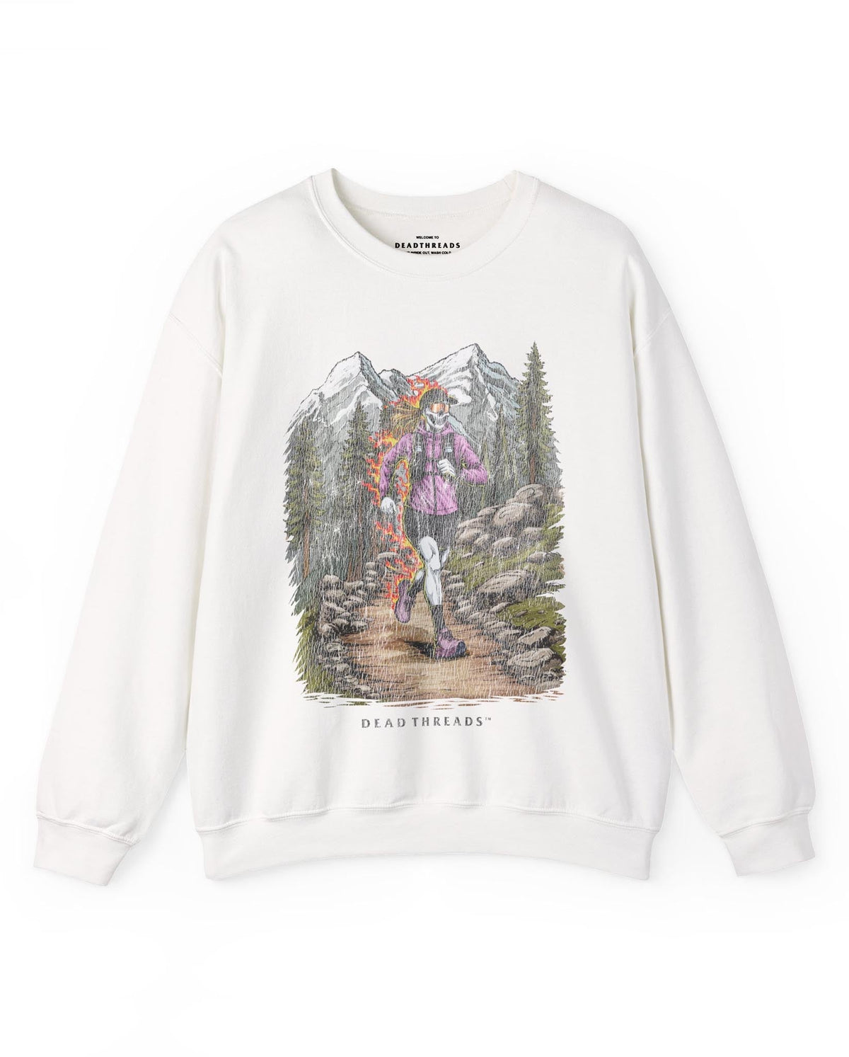 ENTRAIL RUN (FEMALE) - CREWNECK SWEATSHIRT product image 3