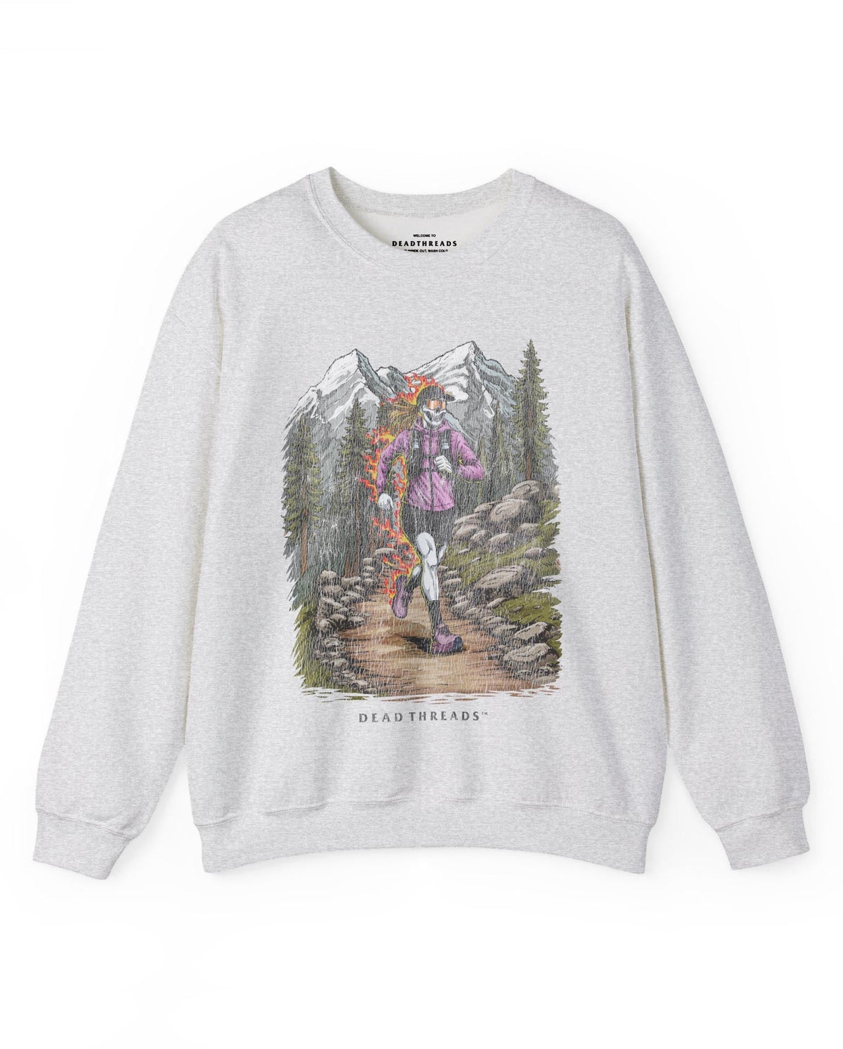 ENTRAIL RUN (FEMALE) - CREWNECK SWEATSHIRT product image 7