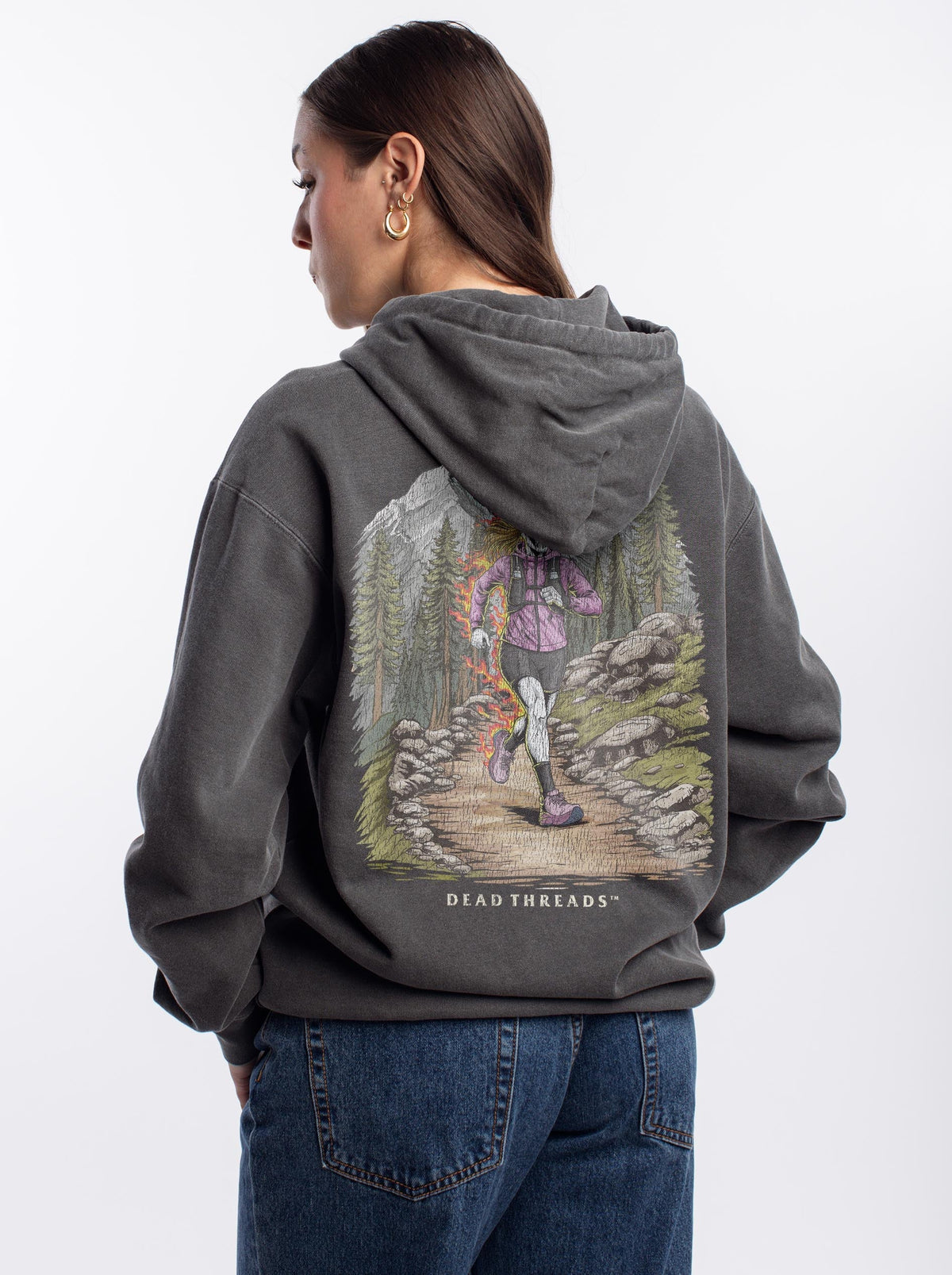 ENTRAIL RUN (FEMALE) - “DT ESSENTIAL" HOODIE product image 3