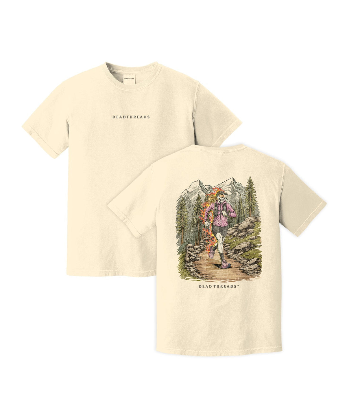 ENTRAIL RUN (FEMALE) - “DT ESSENTIAL" PREMIUM T-SHIRT product image 10