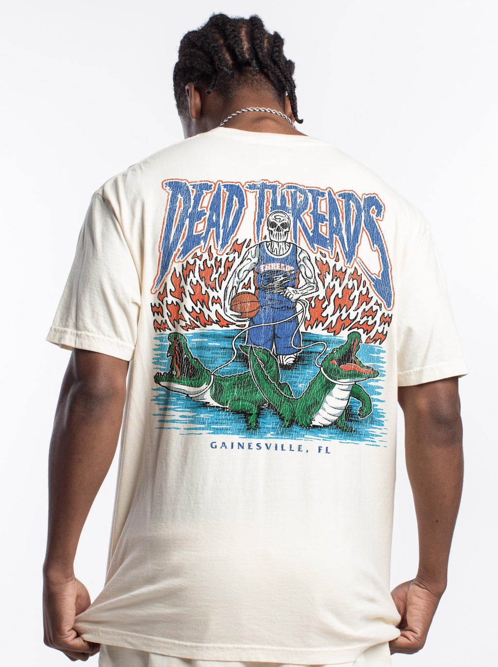 GAINESVILLE BASKETBALL - “3 SKULL” PREMIUM T-SHIRT product image 13