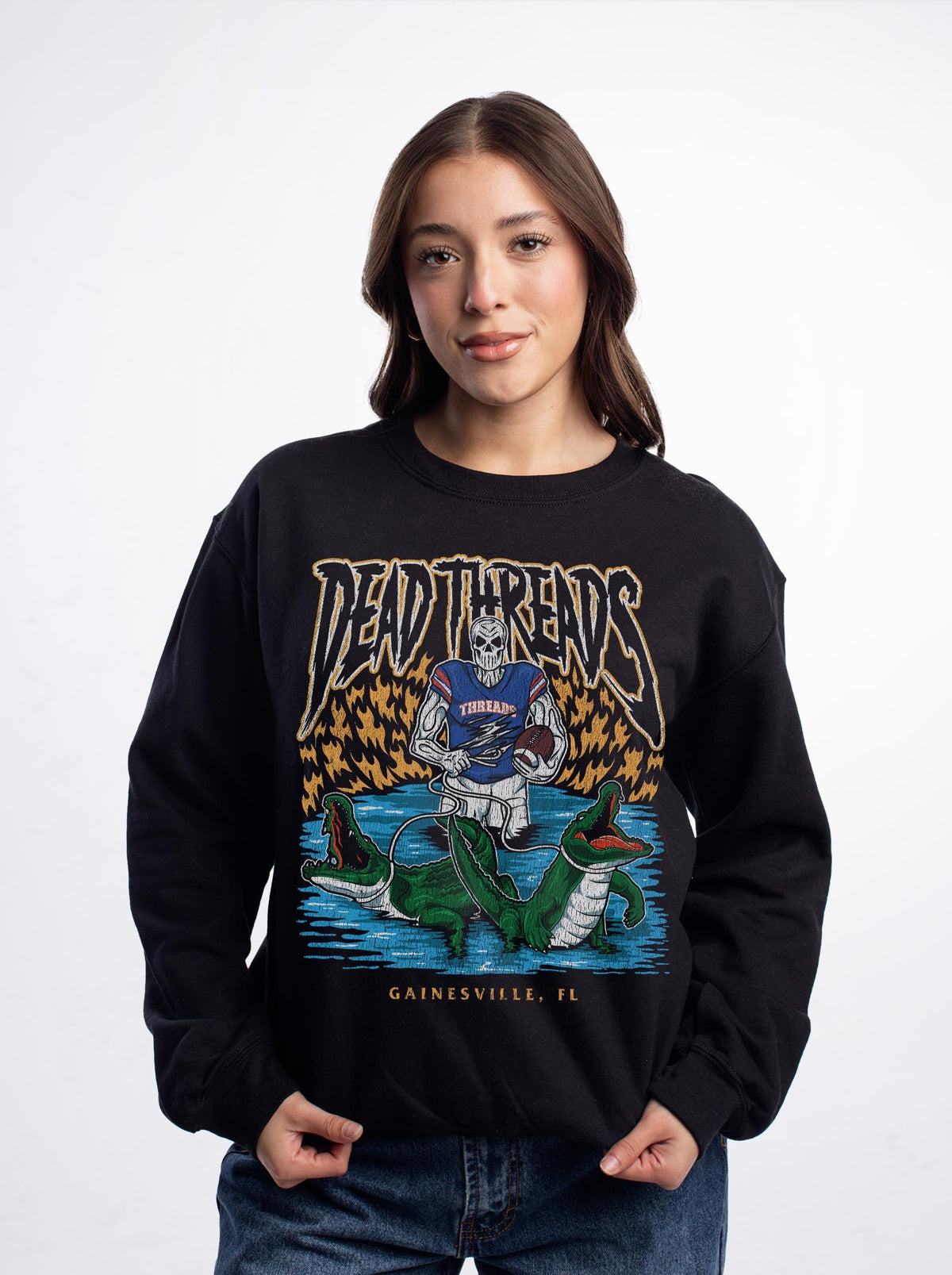 GAINESVILLE FOOTBALL - CREWNECK SWEATSHIRT product image 2