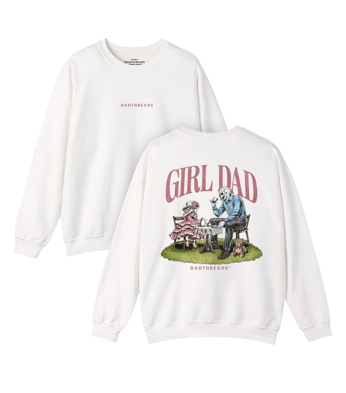 GIRL DAD v1 - “DT ESSENTIAL" CREWNECK SWEATSHIRT product image 2