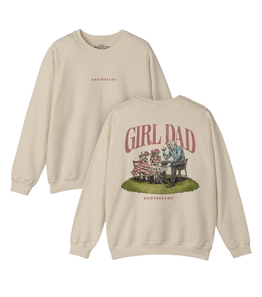 GIRL DAD v2 - “DT ESSENTIAL" CREWNECK SWEATSHIRT product image 3
