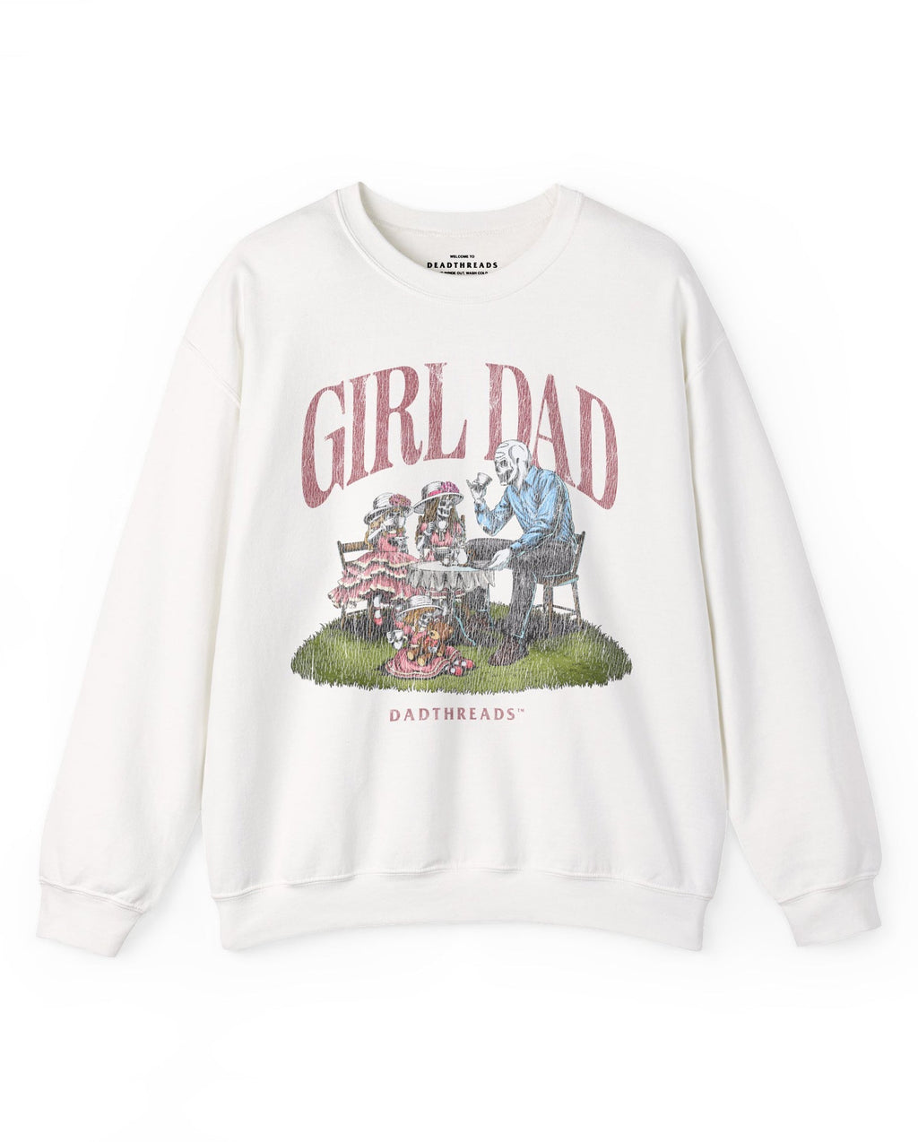GIRL DAD v3 - CREWNECK SWEATSHIRT product image 2
