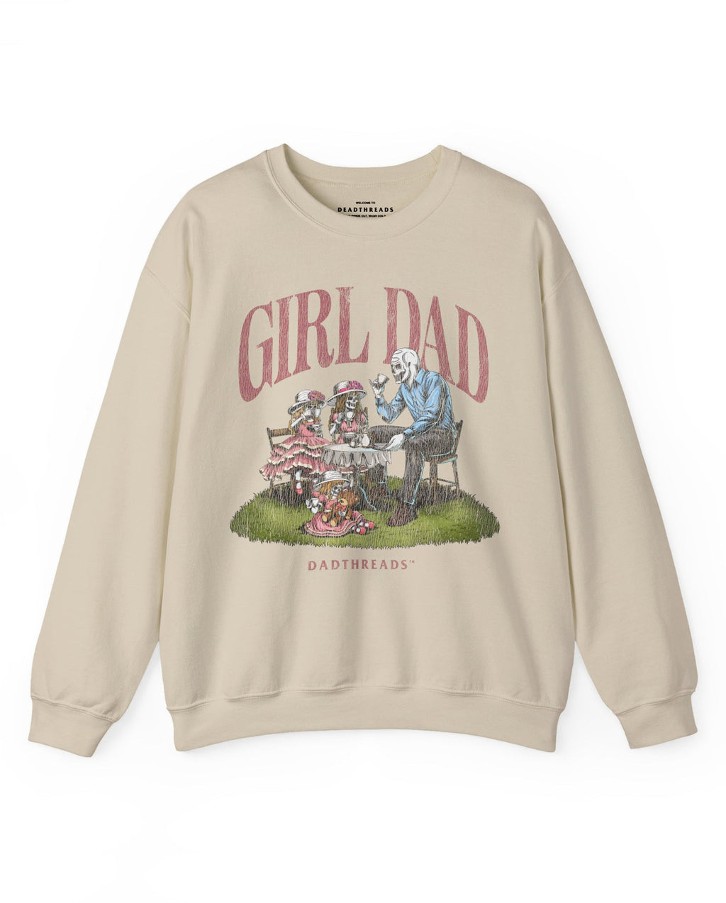 GIRL DAD v3 - CREWNECK SWEATSHIRT product image 3