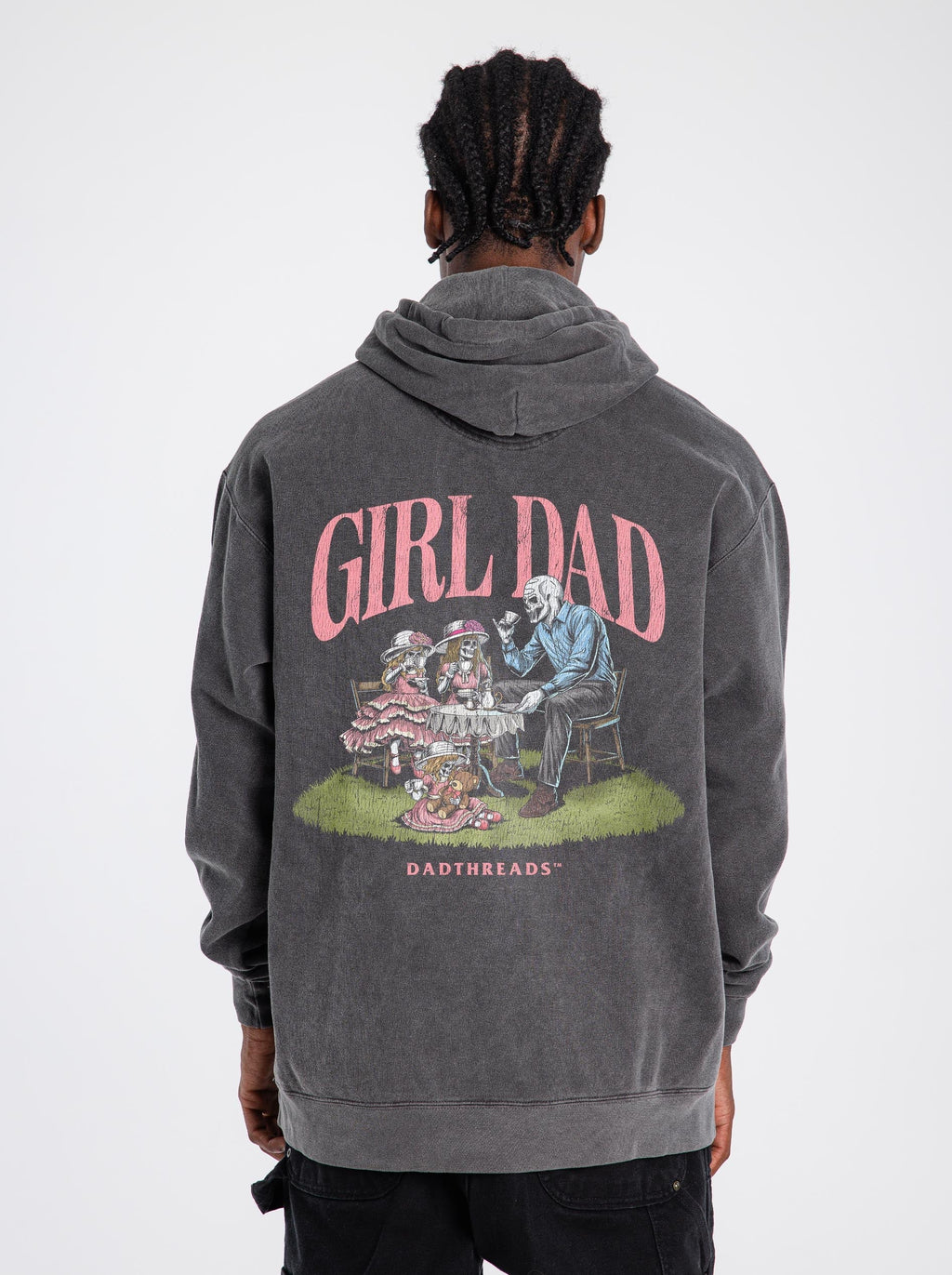 GIRL DAD v3 - “DT ESSENTIAL" HOODIE product image 3