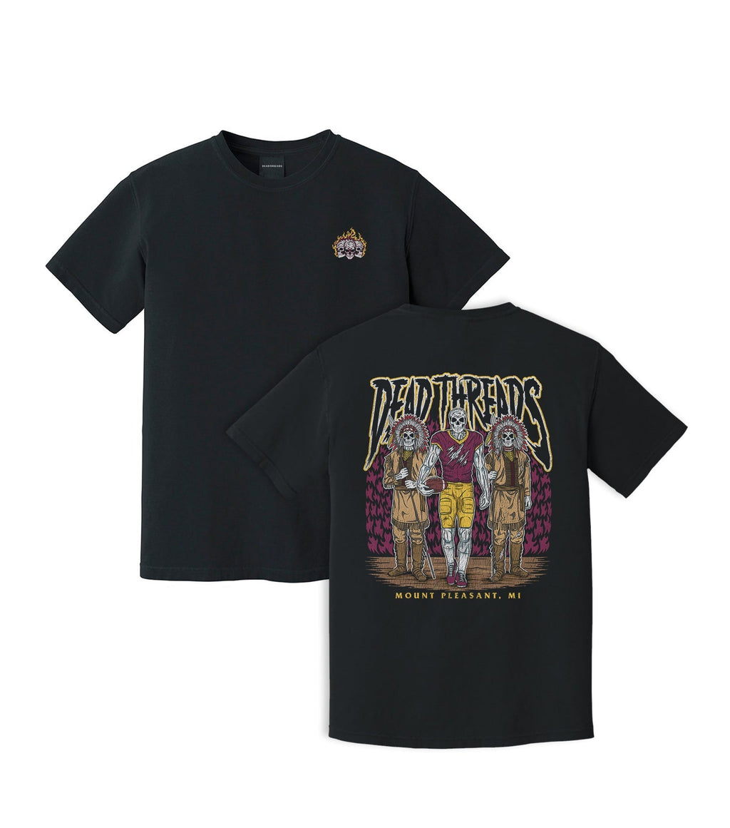MOUNT PLEASANT FOOTBALL - “3 SKULL” PREMIUM T-SHIRT product image 5