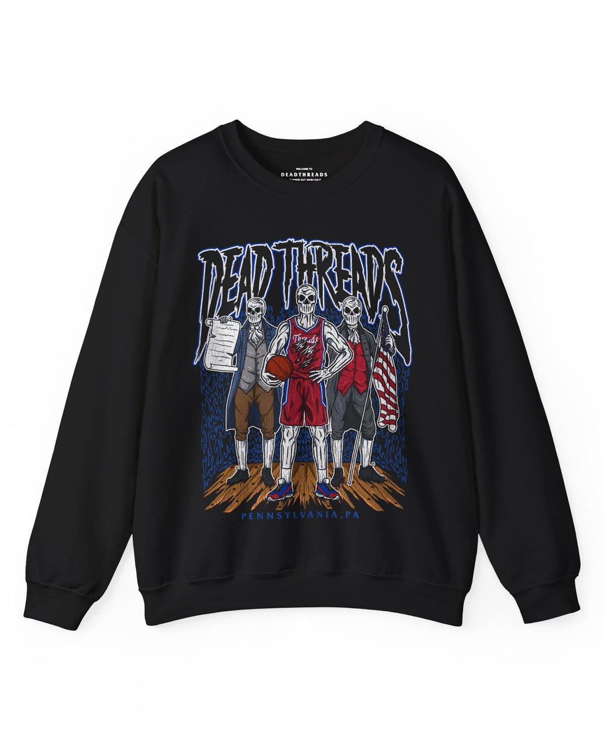 PHILADELPHIA BASKETBALL - CREWNECK SWEATSHIRT product image 1