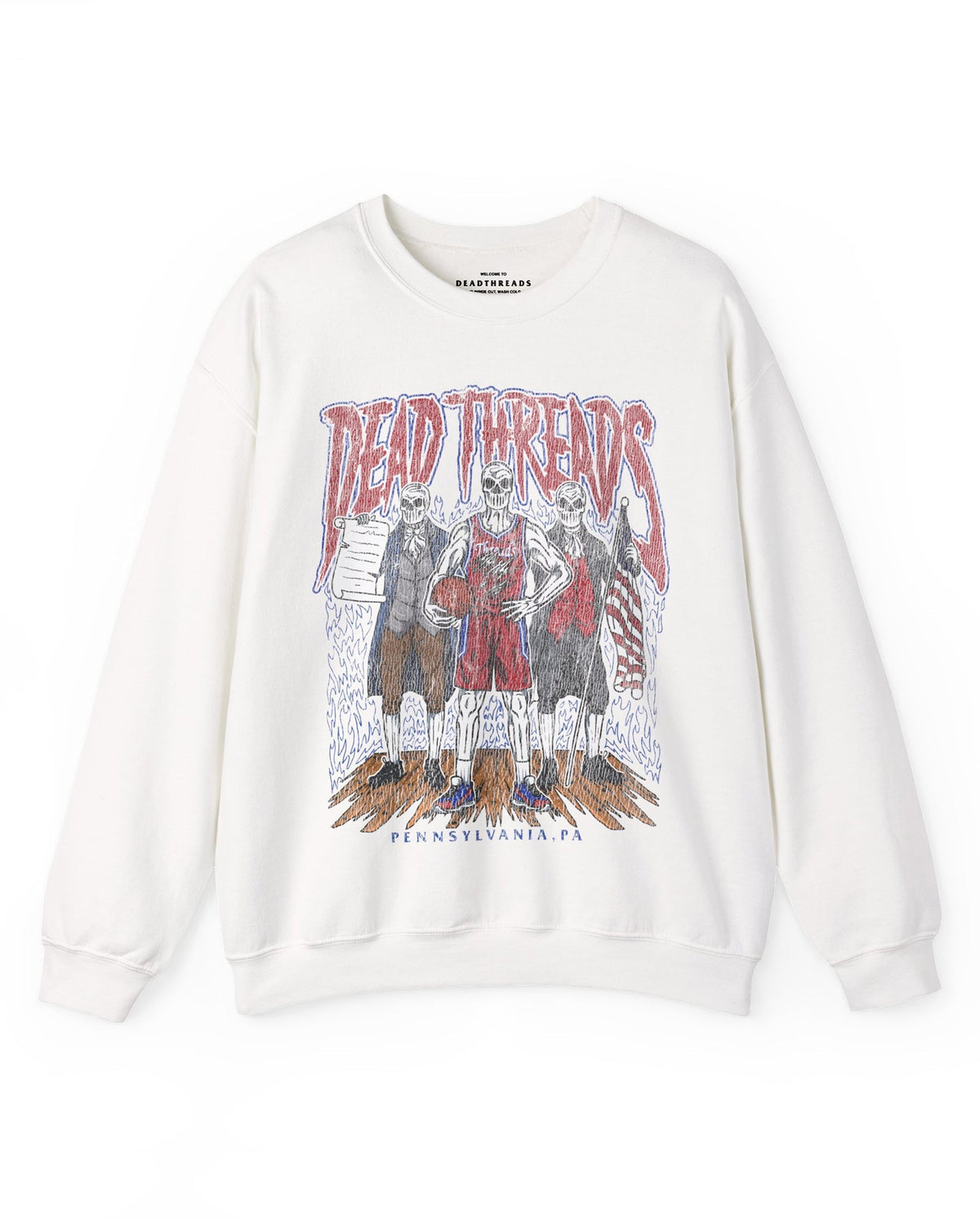 PHILADELPHIA BASKETBALL - CREWNECK SWEATSHIRT product image 3