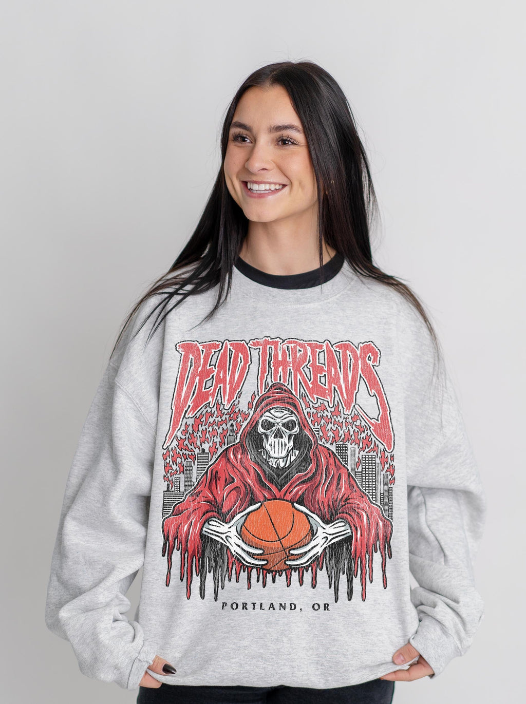 PORTLAND BASKETBALL - CREWNECK SWEATSHIRT product image 8