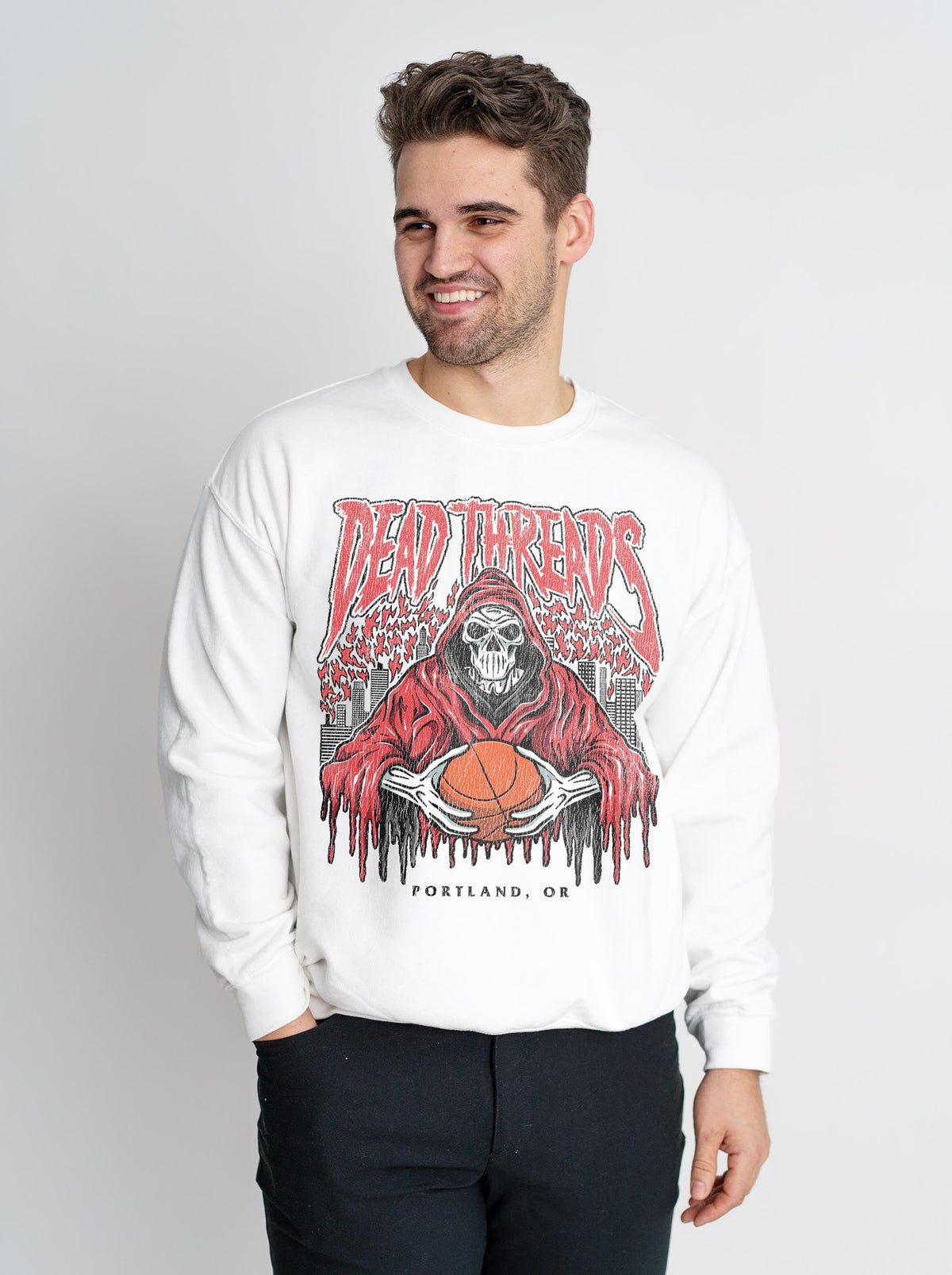 PORTLAND BASKETBALL - CREWNECK SWEATSHIRT product image 4